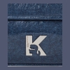 KL Jeans K logo denim elongated shoulder bag - Image 4