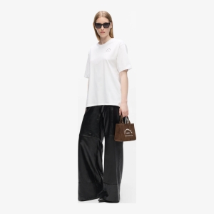 Karl Lagerfeld Rue St-Guillaume mini faux-suede tote bag - Image 3