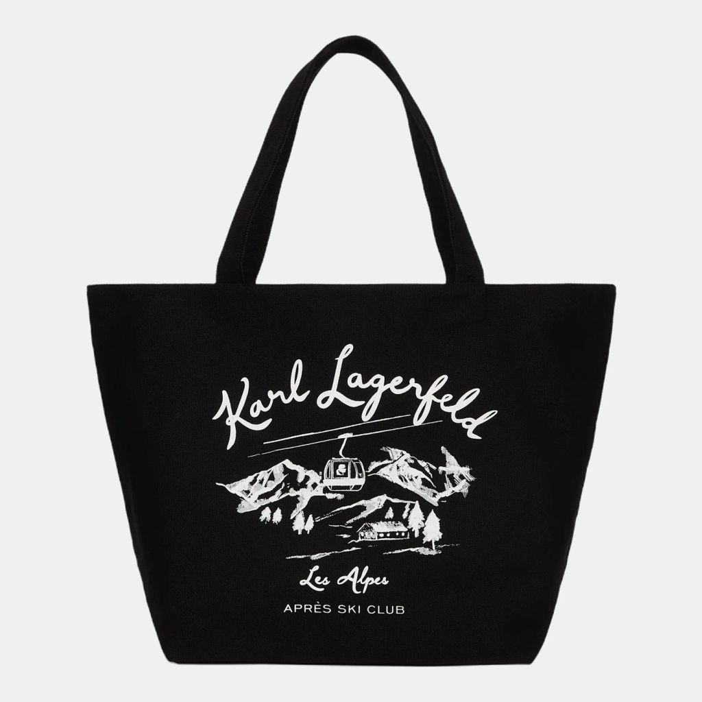 Karl Lagerfeld Après Ski Club reversible shopper