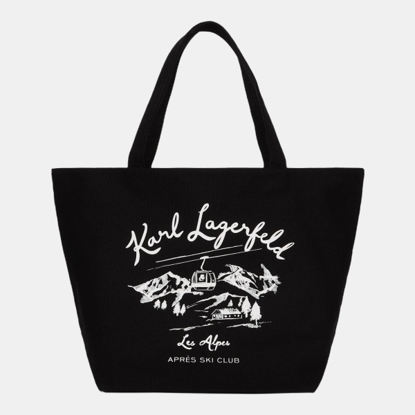 Karl Lagerfeld Après Ski Club reversible shopper