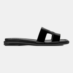 DKNY COLUMBA FLAT SLIDE - Black
