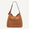 DKNY DARIA LARGE HOBO BAG - Saddle - Image 6
