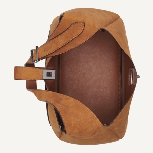 DKNY DARIA LARGE HOBO BAG - Saddle - Image 5