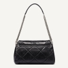 DKNY SOHO MEDIUM SHOULDER BAG - Black/Silver - Image 5