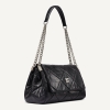 DKNY SOHO MEDIUM SHOULDER BAG - Black/Silver - Image 3