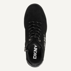 DKNY SAMMY WEDGE SNEAKER - Black - Image 4