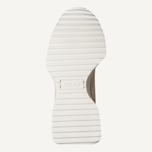 DKNY NAPLES LACE UP SNEAKER - Champagne - Image 6