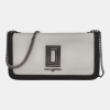 KARL LAGERFELD PARIS KOSETTE SHOULDER BAG - White