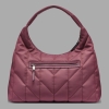 KARL LAGERFELD PARIS VOYAGE MED TOTE NYLON - Cherry Plum - Image 4