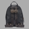 KARL LAGERFELD PARIS KHLOE BACKPACK DEBOSS LOGO - Black / Gold - Image 4