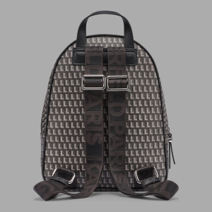 KARL LAGERFELD PARIS KHLOE MONOGRAM BACKPACK - Black Multi - Image 4