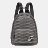 KARL LAGERFELD PARIS KHLOE MONOGRAM BACKPACK - Black Multi