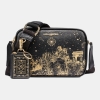 KARL LAGERFELD PARIS MAYBELLE CONSTELLATION CROSSBODY - Black / Gold