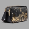 KARL LAGERFELD PARIS MAYBELLE CONSTELLATION CROSSBODY - Black / Gold - Image 3