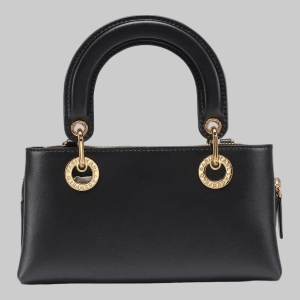 KARL LAGERFELD PARIS BENOITE SHOULDER - Black / Gold - Image 4