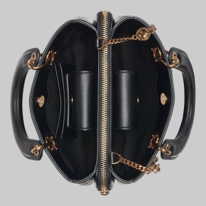 KARL LAGERFELD PARIS BENOITE SHOULDER - Black / Gold - Image 5