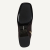 DKNY KYLAH BOOTIE WITH ZIPPER - Brown - Image 5