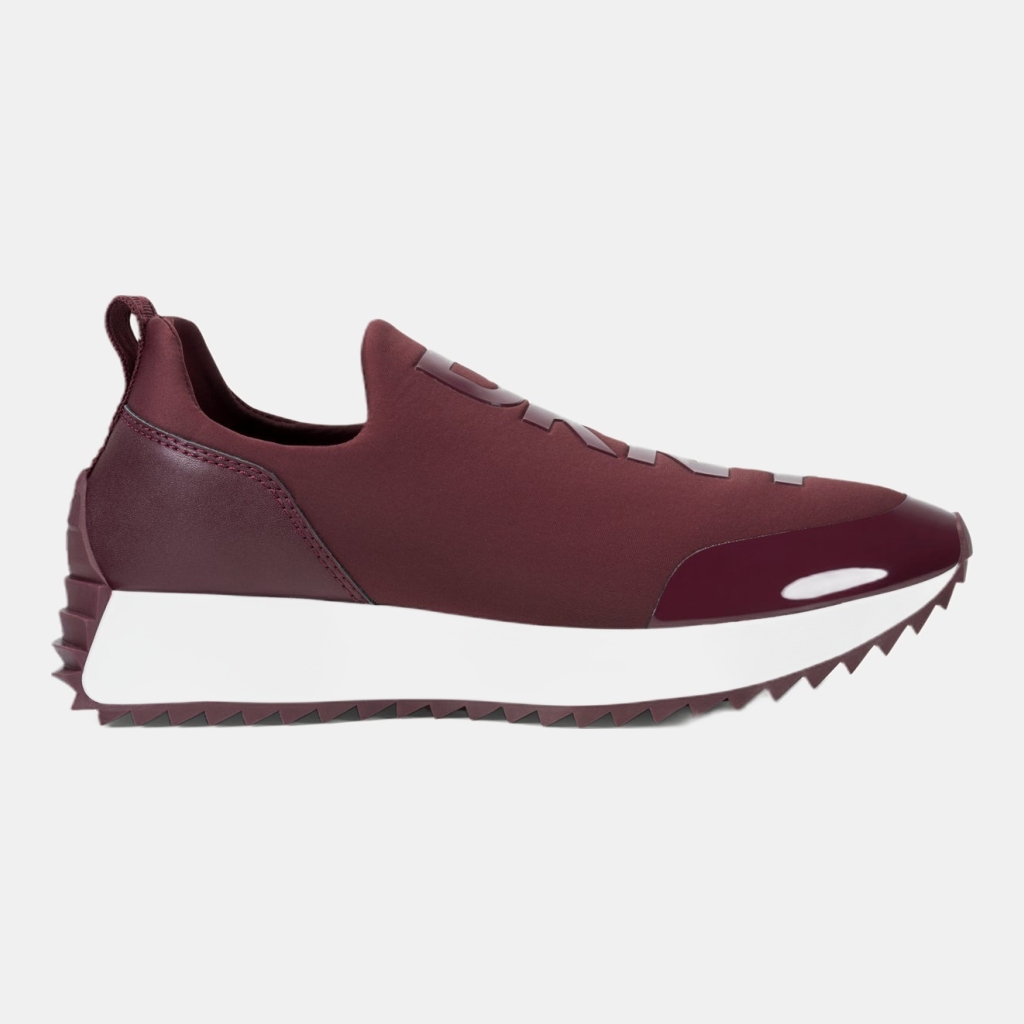 DKNY NALLEN SLIP-ON SNEAKER - BURGUNDY