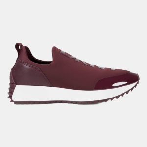 DKNY NALLEN SLIP-ON SNEAKER - BURGUNDY