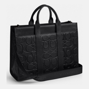 Coach Wesley Tote - Black (CY771 BLK) - Image 3