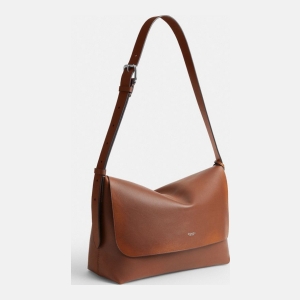 Coach Ludlow Messenger In Loved Leather - Saddle/Burnt Sienna - Image 3