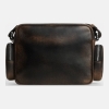 Coach Fletcher Crossbody Bag In Loved Leather - Silver/Black Brown - Image 4