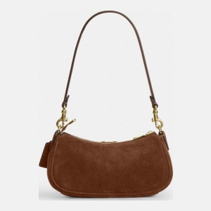 Coach Ashton Mini Shoulder Bag - Gold/Warm Brown - Image 4