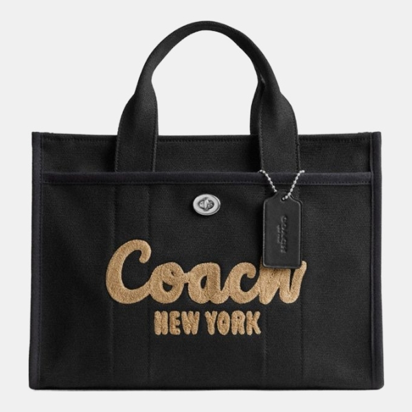 Coach Cargo Tote Bag - Silver/Black
