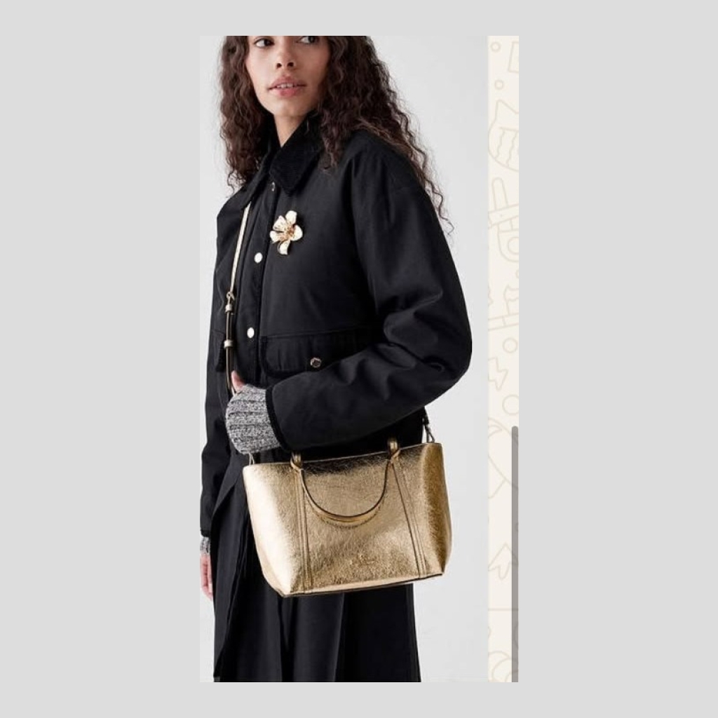 Kate Spade New York Gold Tote Bag - Gold