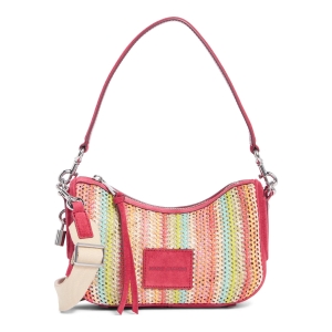 Marc Jacobs Woven Mini Shoulder Bag - Multicolor/Red