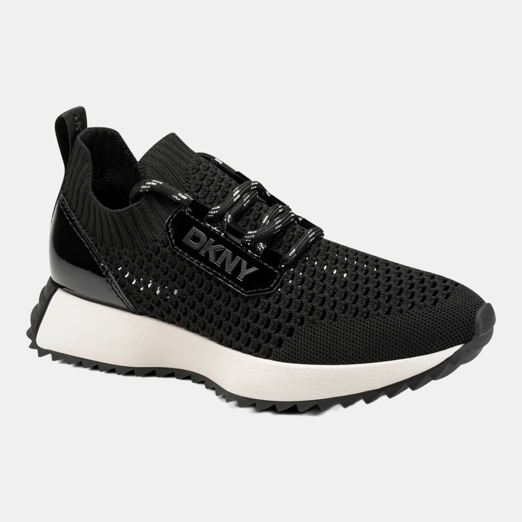 DKNY Women's Nantes Lace-Up Sneakers - Black