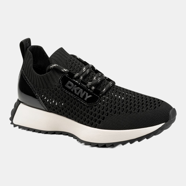 DKNY Women's Nantes Lace-Up Sneakers - Black