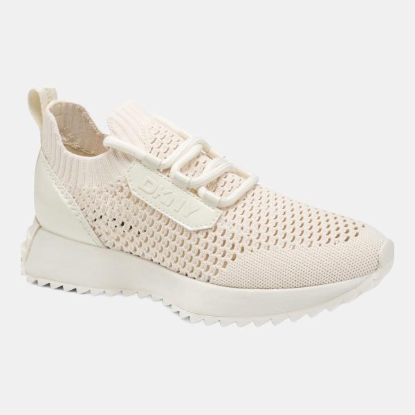 DKNY Women's Nantes Lace-Up Sneakers - Coconut