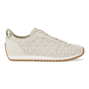 Michael Kors Women's Rhodes Trainer Lace-Up Sneakers - Vanilla Coated Canvas - Image 3