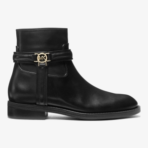 Michael Kors Outlet Mindy Leather Boot - Image 3