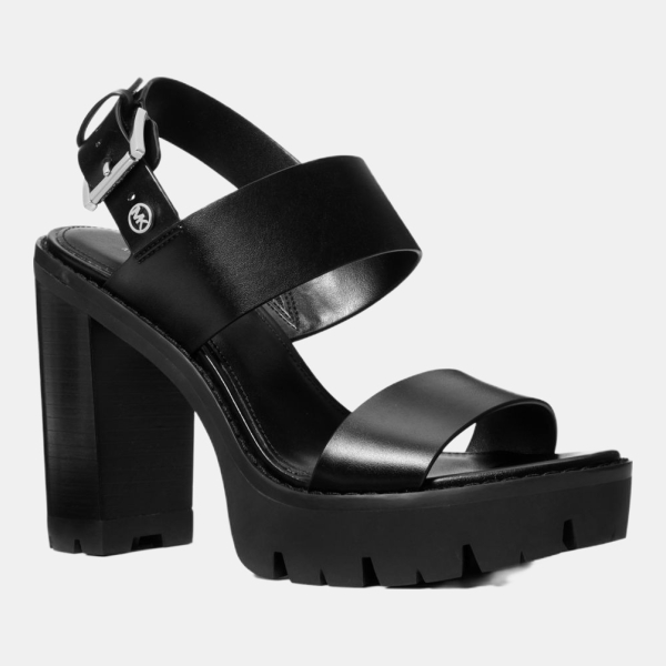 Michael Kors Outlet Holland Platform Sandal - BLACK