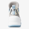 Michael Kors Outlet Olympia Mixed-Media Trainer - LIGHT SKY - Image 5