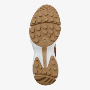 Michael Kors Outlet Katrina Woven Wedge Trainer - Image 7