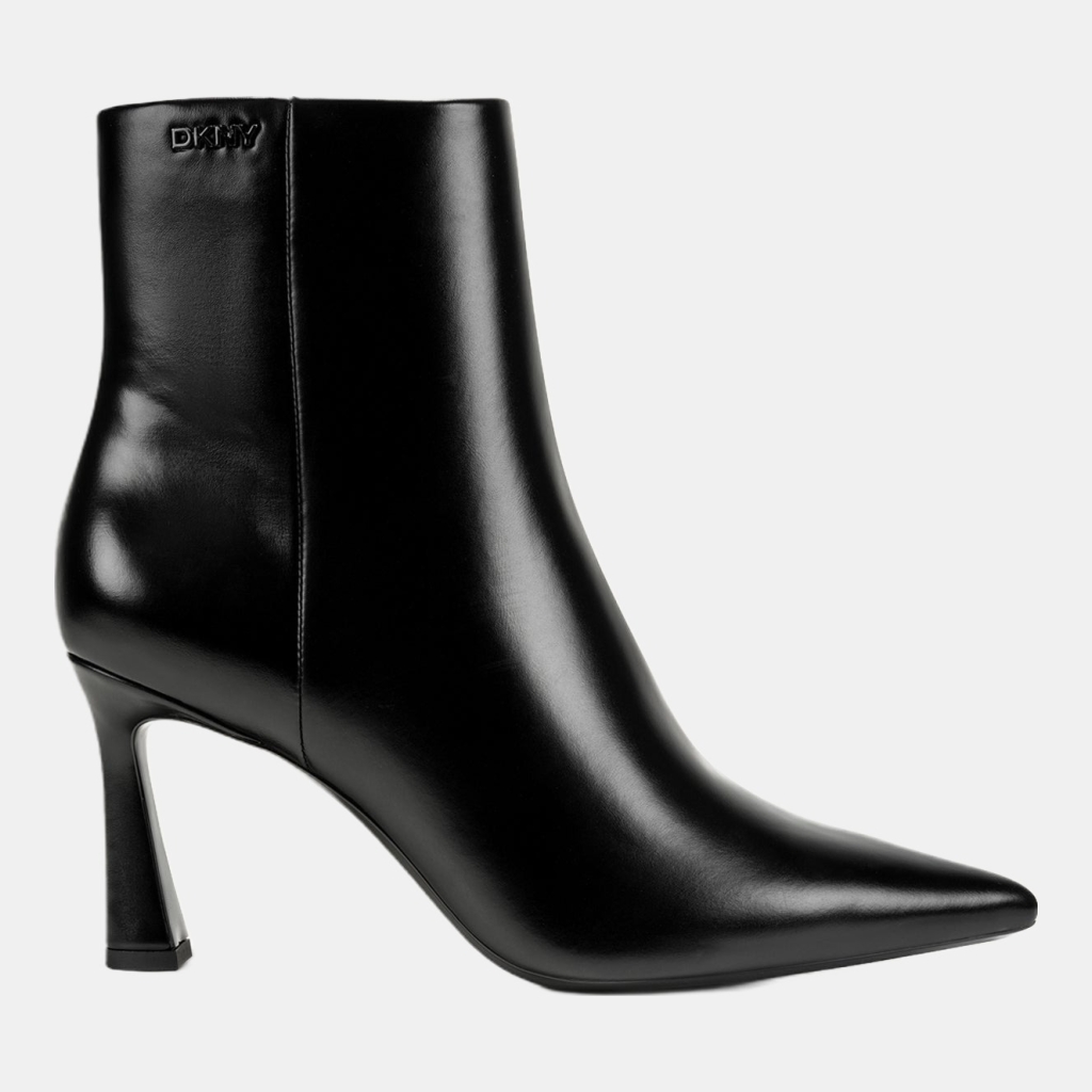 DKNY CARYANN HEELED BOOTIE - Black