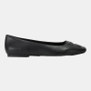 DKNY DARIANNE LOGO BALLET FLAT - Black