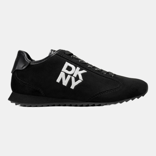 DKNY AVAHH LACE UP SNEAKER - Black