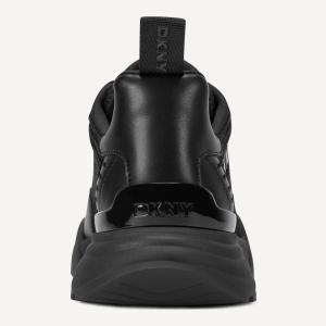 DKNY ZANIRA LACE-UP SNEAKER - Black/Black - Image 5